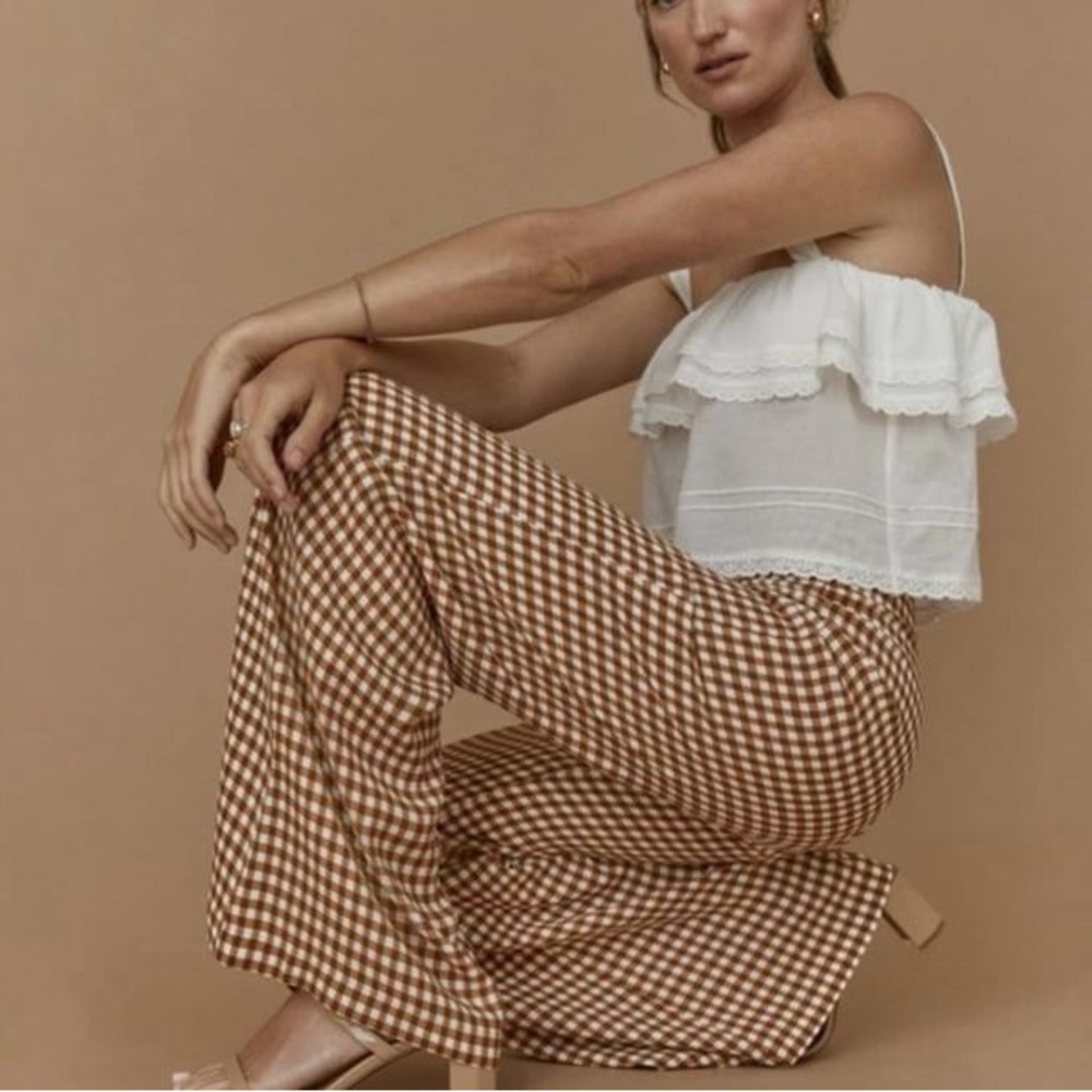 Retro Reformation Wide Leg Pant